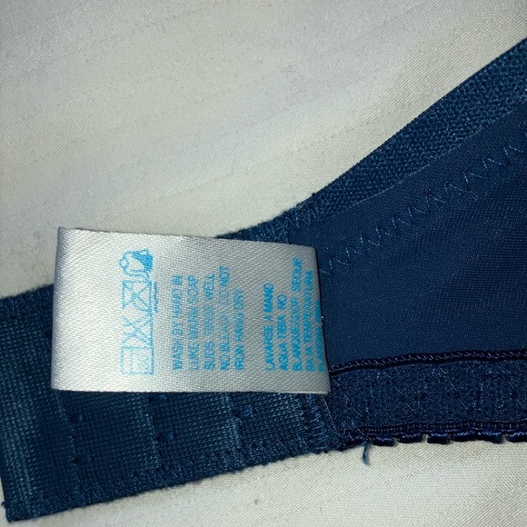 MONA LISA 34B Blue Lace Underwire Bra - Picture 5 of 14